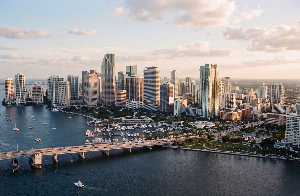 Skyline de Miami, Florida